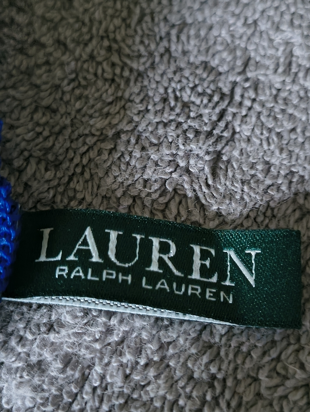 Lauren Ralph Lauren One-Piece Swimsuit Blue Size 10 Summer Beach Poolside Cruise - Picture 14 of 14